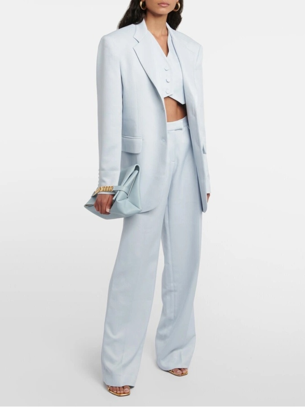 AYA MUSE Auri Baby Blue Trousers